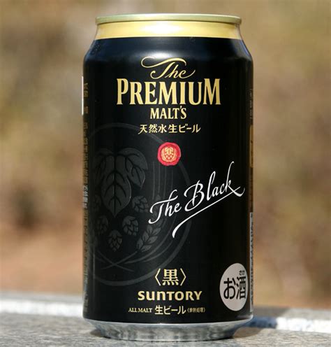 suntory premium malt black